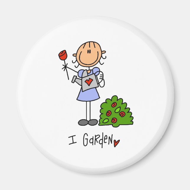 Jag trädgården magnet (Framsidan)