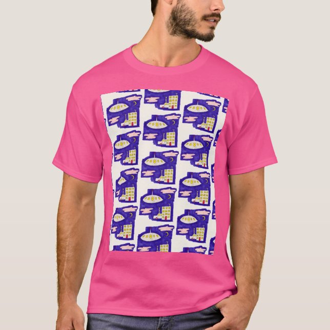 Jag träffade en Alien T Shirt (Framsida)