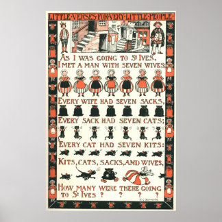 Jag träffade en man med sju fruar Poster