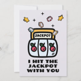 JAG TRÄFFADE JACKPOTTEN MED DIG JULKORT