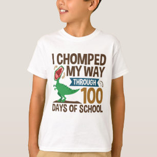 Jag tränade mig igenom 100 dagar Dinosaur T Shirt