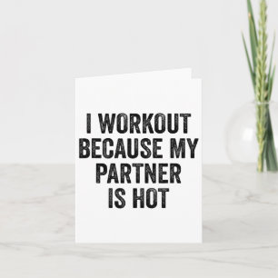 Jag tränar eftersom min partner är Hett Gym Bodybu Kort