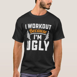 Jag tränar för att jag är Fint. T Shirt