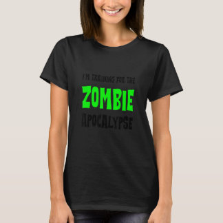 Jag tränar för Zombie Apocalypse T Shirt
