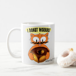 JAG TRÄNAR INTE Med humoristisk Munk Kaffemugg