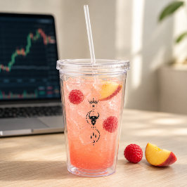 Jag Tro På Mig Själv Minimalistisk Trader Symbol D Take Away Mugg