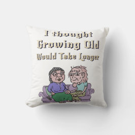 Jag trodde att det skulle ta längre tid att växa g kudde