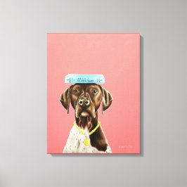 Jag trodde att det var en handbok canvastryck