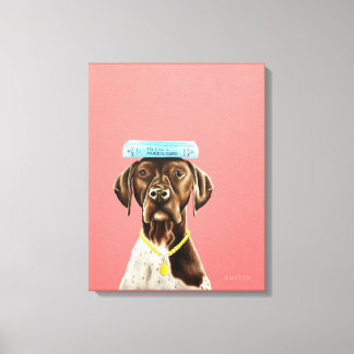 Jag trodde att det var en handbok canvastryck