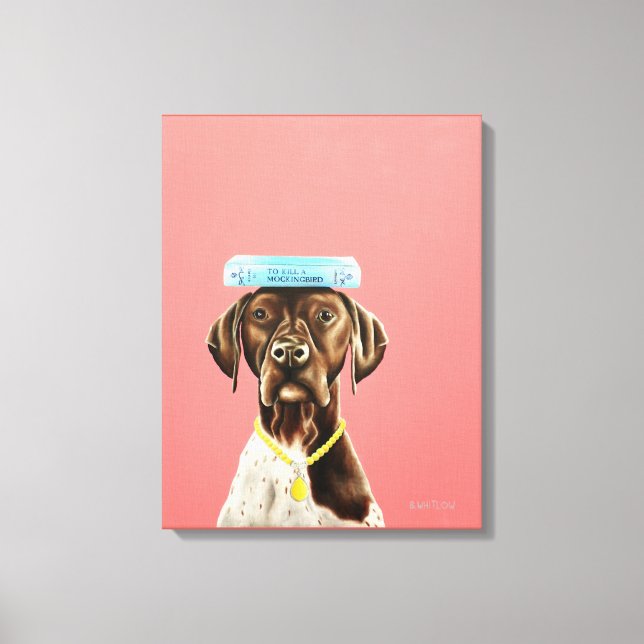 Jag trodde att det var en handbok canvastryck (Framsida)