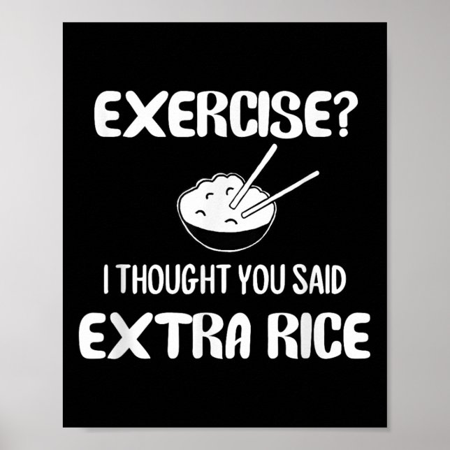 Jag trodde att du sa Extra Ric Poster (Framsidan)