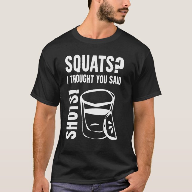 Jag trodde att du sa stölder t shirt (Framsida)