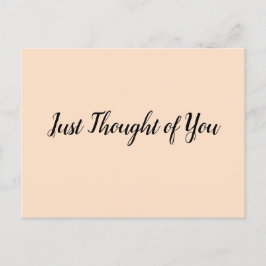 Jag trodde att du saknades hela dagen. vykort