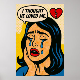 Jag trodde att han älskade mig. poster
