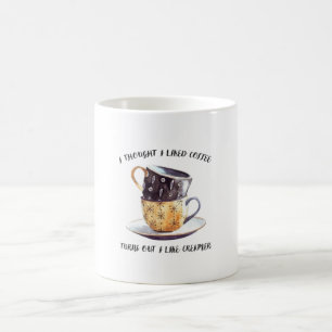 Jag trodde att jag såg kaffet som Creamer. Kaffemugg