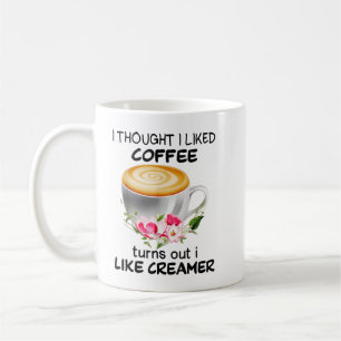 Jag trodde att jag såg kaffet som Creamer. Kaffemugg