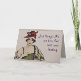 "Jag trodde att jag skulle se hur utslaget läkte"  Kort