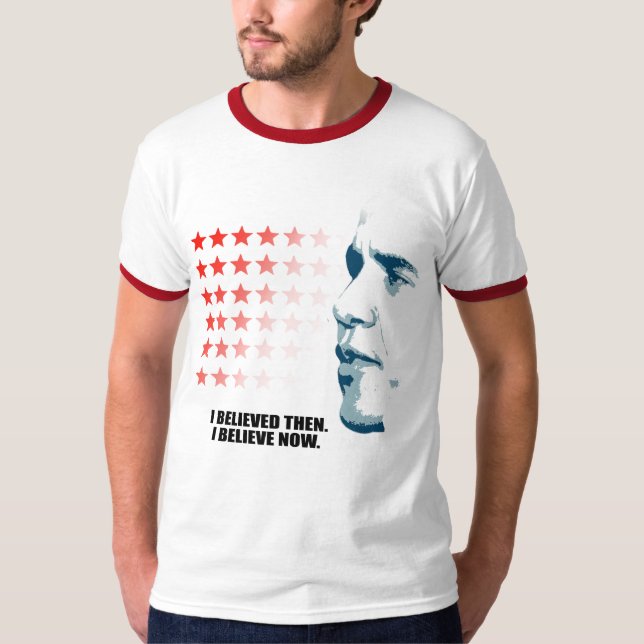 JAG TRODDE DÄREFTER. JAG TROR NU T-SHIRT (Framsida)