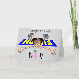 Jag trodde de sa Rum - Man Kort