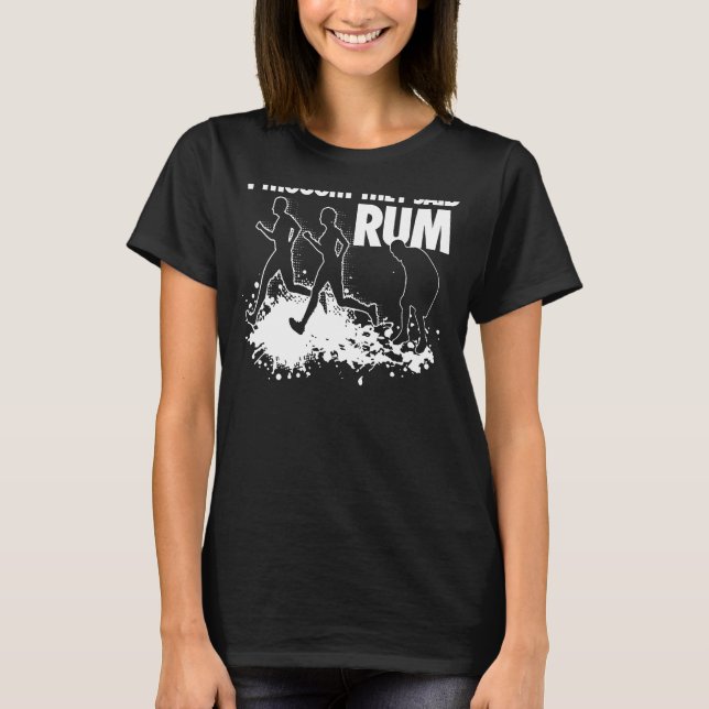 Jag trodde de sa Rum Running T Shirt (Framsida)
