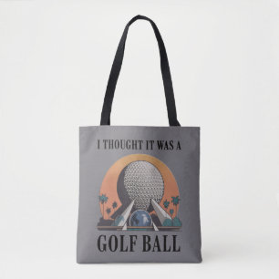 Jag trodde det var en golfboll Rolig golfälskare Tygkasse