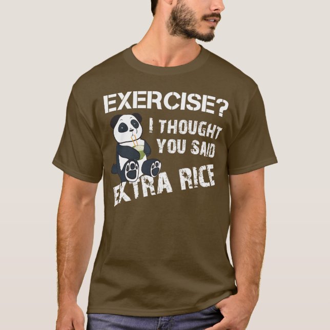 Jag trodde du sa Extra Ris T Shirt (Framsida)