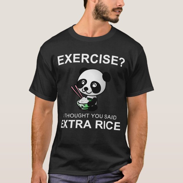 Jag trodde du sa Extra Ris T Shirt (Framsida)