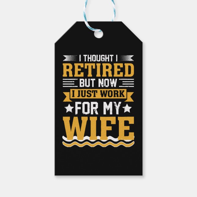 Jag trodde jag var pensionerad, men nu jobbar jag  presentetikett (Framsidan)