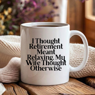 Jag trodde pensionering : Roligt gift par Kaffemugg