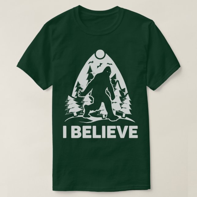 Jag tror att Älskare Tee Gift Idea Believer är rol (Design framsida)