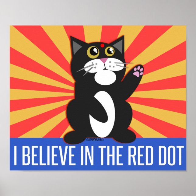 Jag tror att Cat Poster (Framsidan)