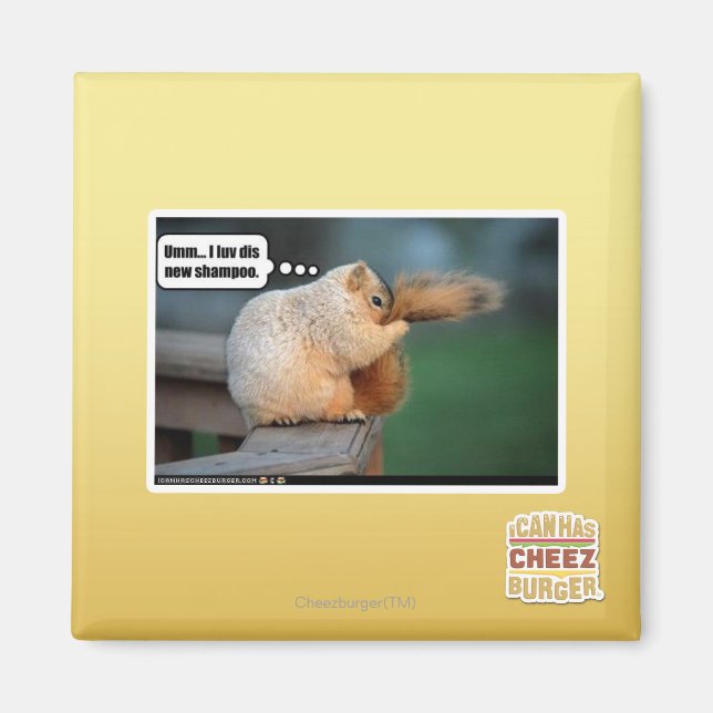 Jag tror att det är nya schampo magnet (Framsidan)