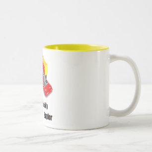 Jag tror att du har min häftapparat Två-Tonad mugg