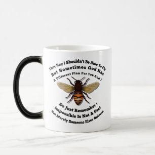 Jag tror att jag kan flyga magisk mugg