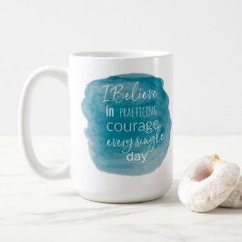 JAG TROR ATT JAG PRAKTISERAR COURAGE mugg