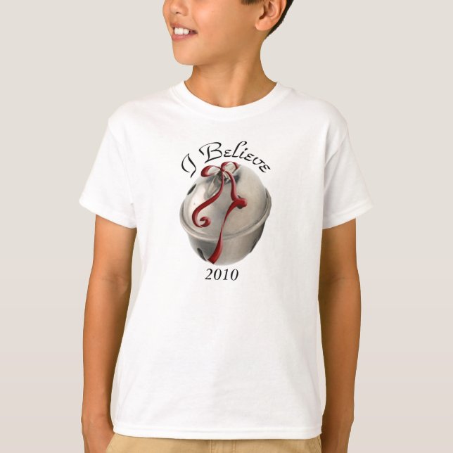 Jag tror att Reindeer Bell Shirt Tee (Framsida)