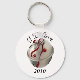 Jag tror att renar Bell Keychain Nyckelring