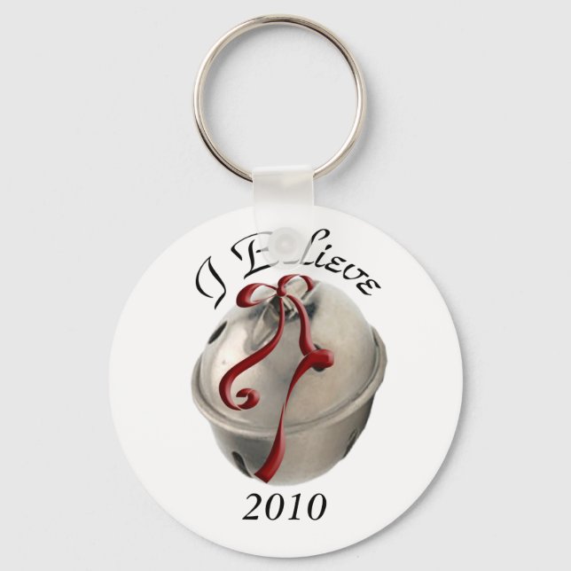 Jag tror att renar Bell Keychain Nyckelring (Framsida)