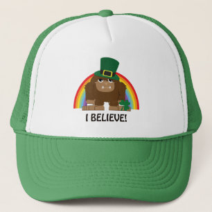 Jag tror! Bigfoot Leprechaun Keps