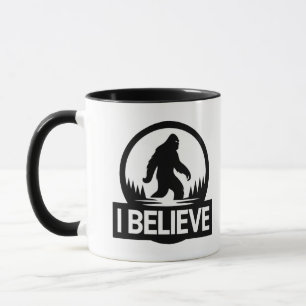 Jag tror Bigfoot Mugg