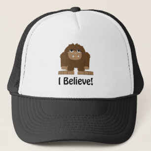 Jag tror! Cute bigfoot Keps