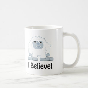 Jag tror! Cute Yeti Kaffemugg