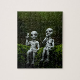 JAG TROR DET! Alien Puzzle Pussel
