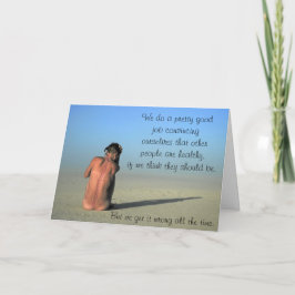 "Jag tror dig" valideringskort för kroniska sjukdo Kort