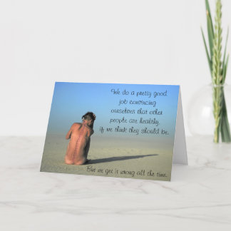 "Jag tror dig" valideringskort för kroniska sjukdo Kort