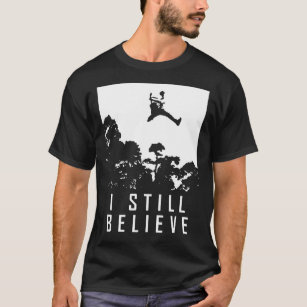 Jag tror fortfarande på Rock and roll Music Fläkt  T Shirt
