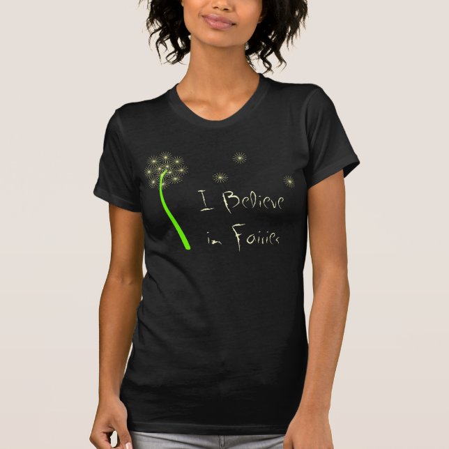 Jag tror i älvorTshirt Tröja (Framsida)