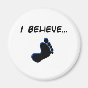 Jag tror i Bigfoot Magnet