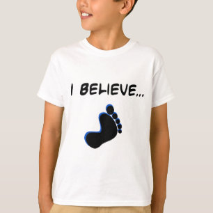 Jag tror i Bigfoot T-shirt