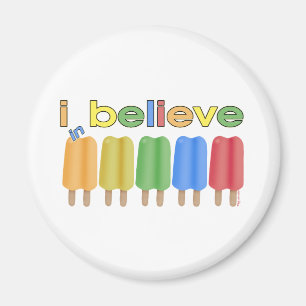 Jag tror i ispop magnet